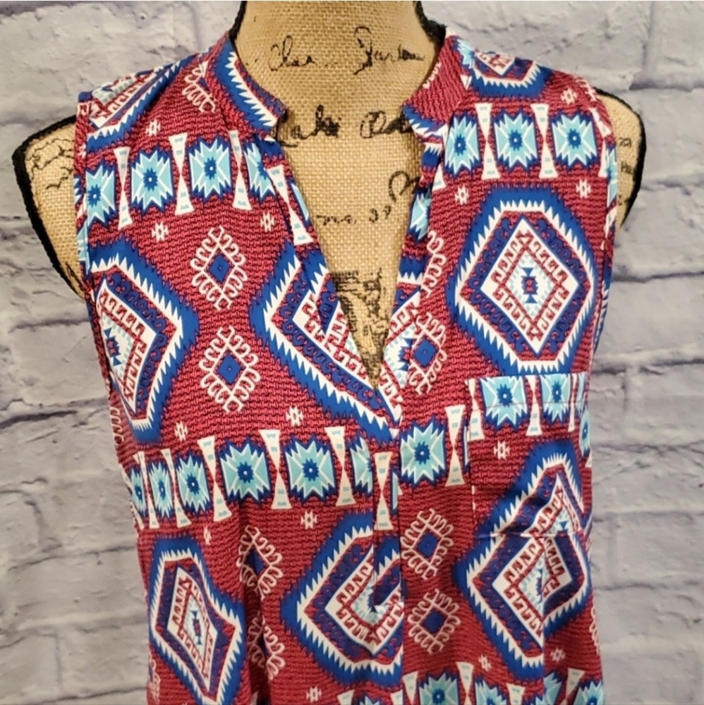 Aztec Print Tank